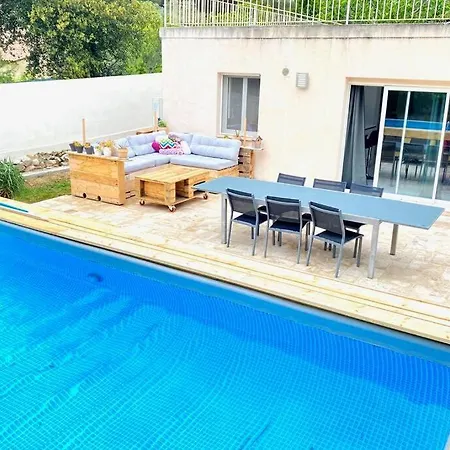 Villa 6 Personnes /Piscine/Campagne/Terrain De Petanque/15 Km Bandol Le Beausset Exterior photo